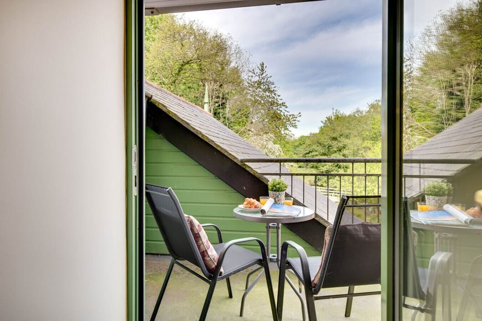 Balcony with a scenic view