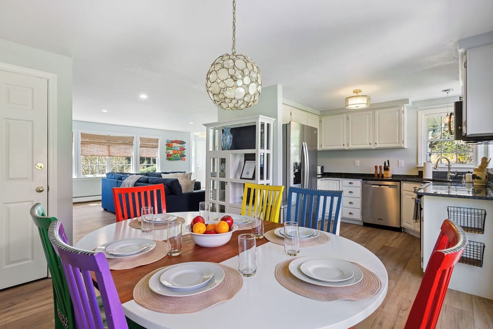 Dining area (Unit 2) with seating for 6 guests.