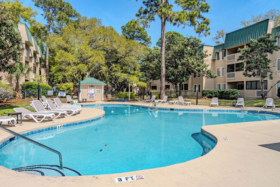 Shared pool area perfect for sunny afternoons!