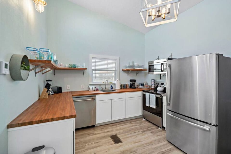 Another angle of the kitchen
