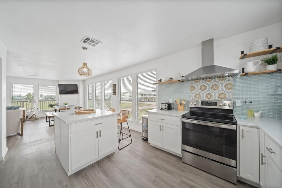 Whip up delicious meals in this charming kitchen
