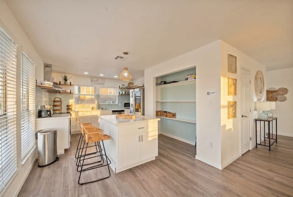 Another angle of the kitchen