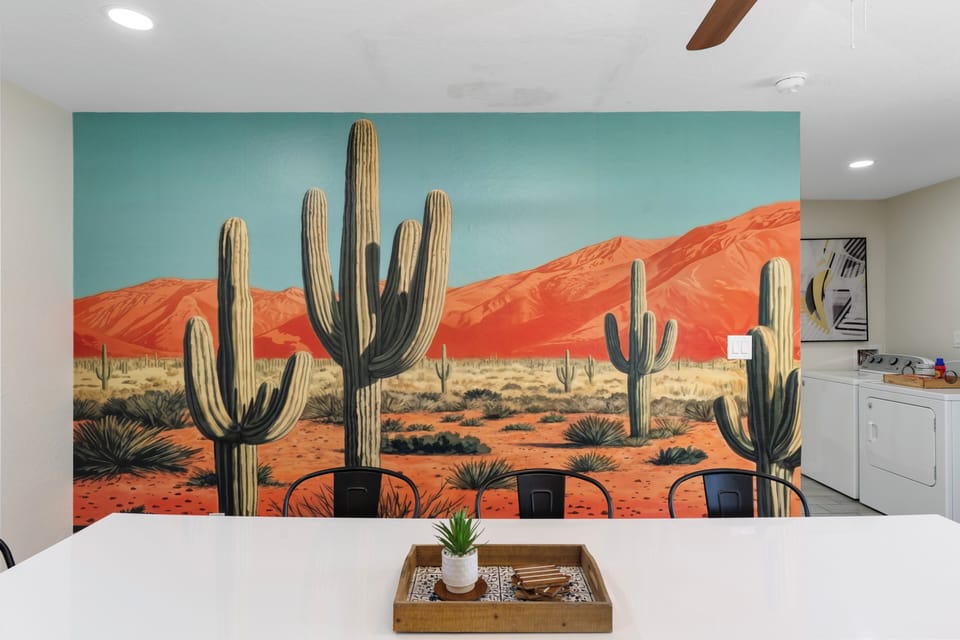 Inviting space to share meals and create memories