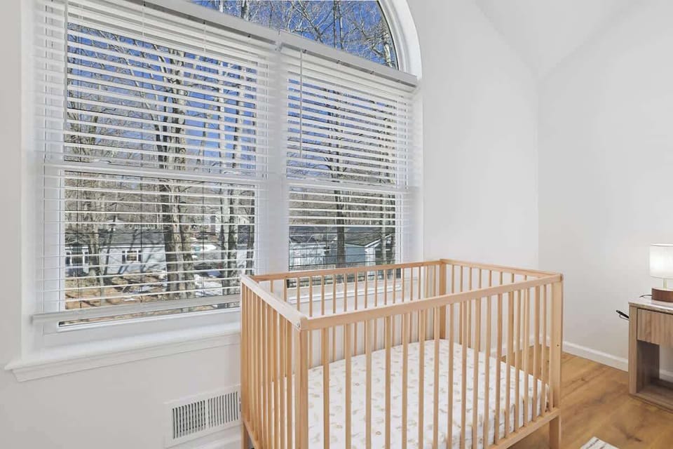 Traveling with a baby? We’ve provided a baby cot for your convenience.
