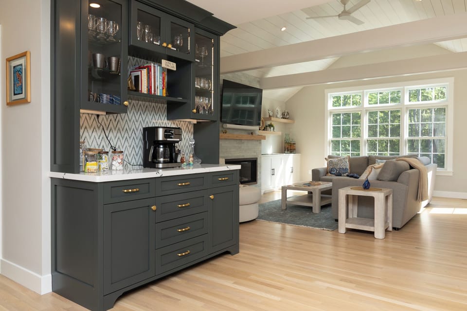 Start your morning right at the Coffee and espresso station 
