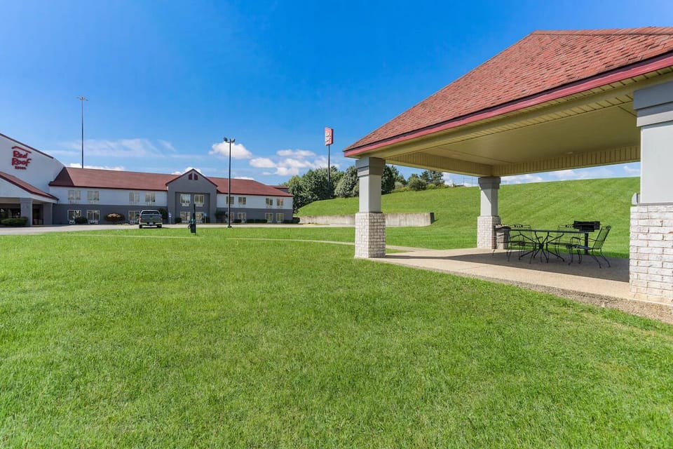 Breathe easy with open green space just outside.