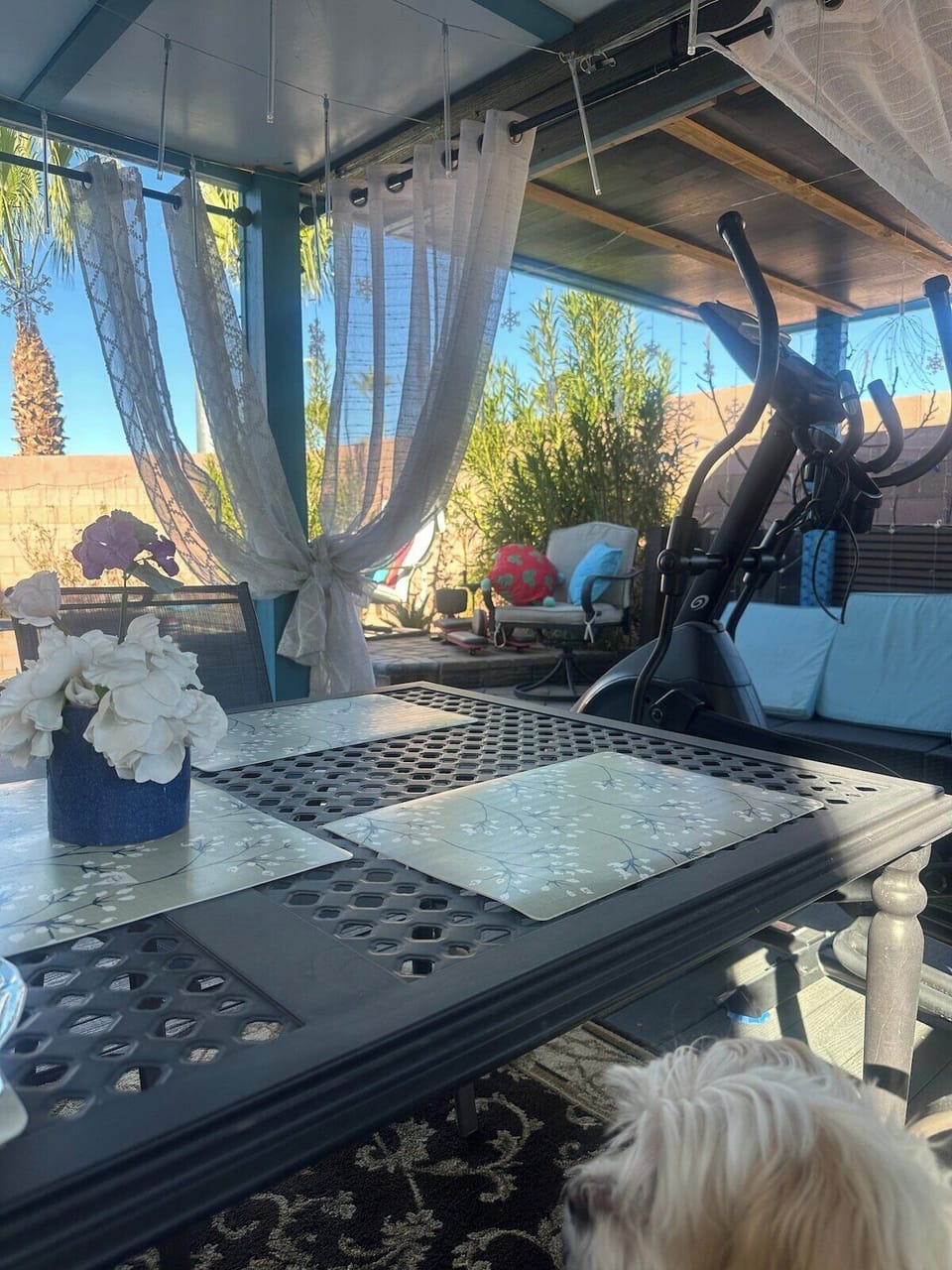 Outdoor dining
