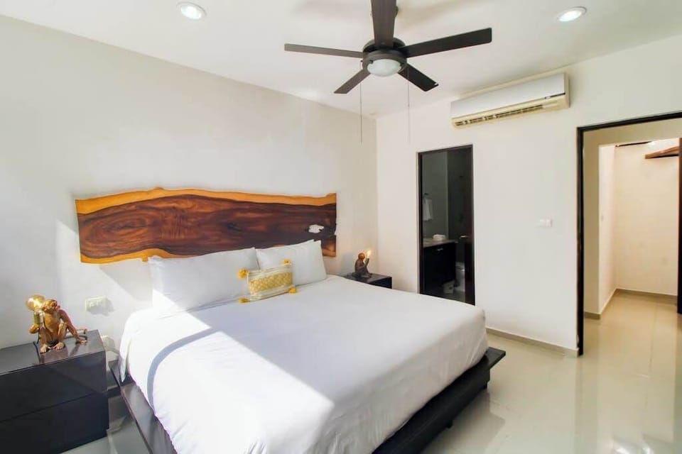 Bedroom 1 with king bed