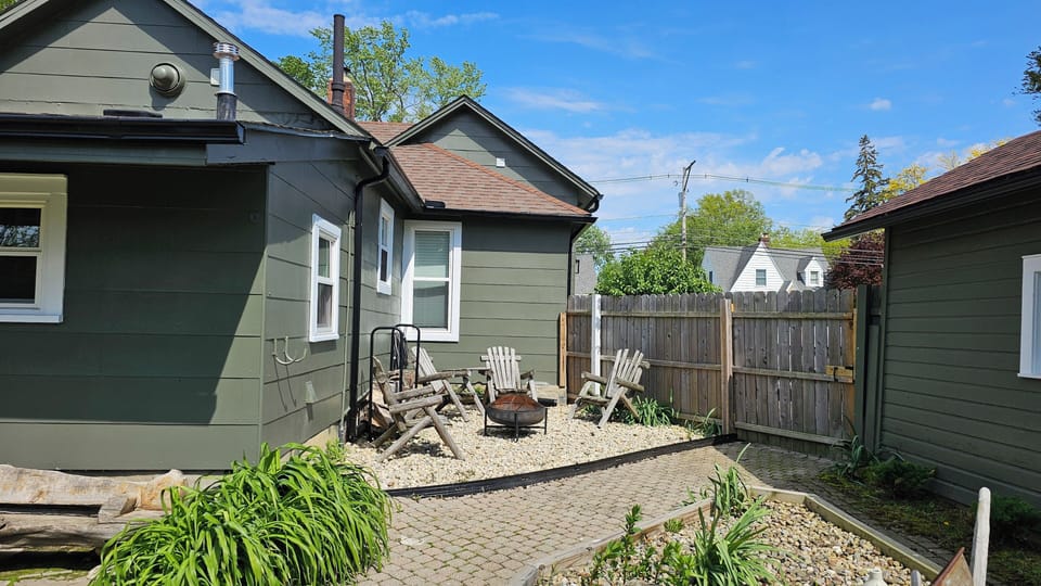 Backyard Open Sitting space
