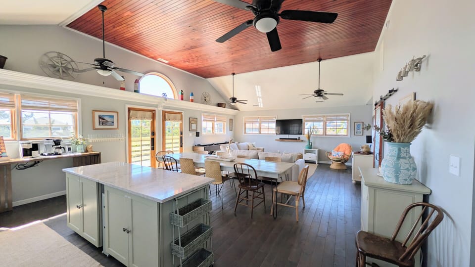Open concept second floor