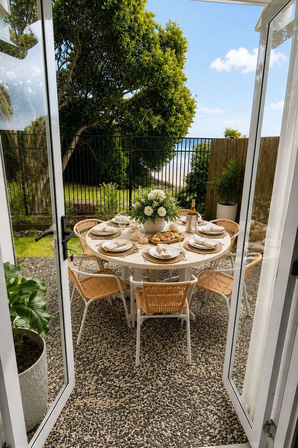 Outdoor dining