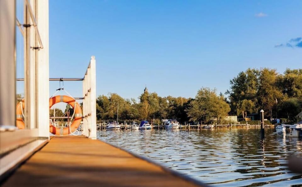 View of the Waterway with Boats