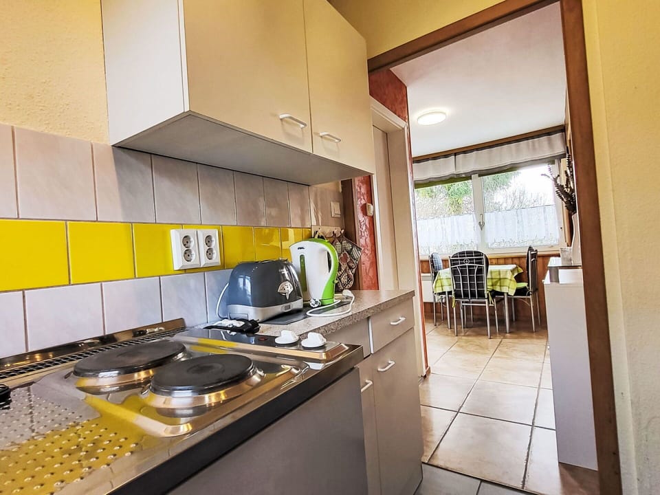 Kitchen, Major Appliance, Countertop, Kitchen Appliance, Kitchen Sink, Interior Design, Flooring, Apartment, Floor, Kitchen Stove