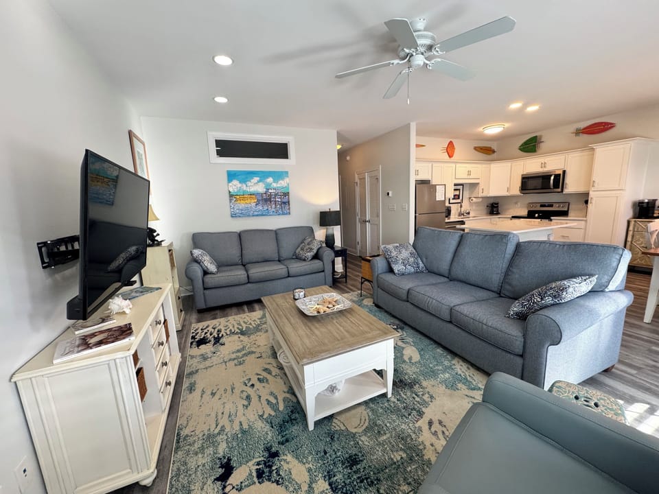 Living Room with Smart TV
