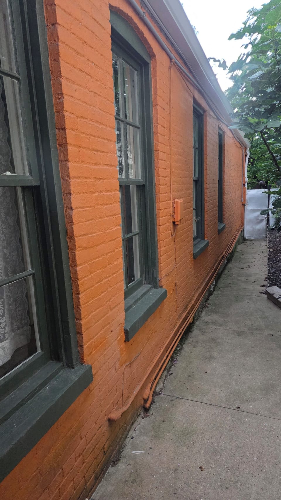 Exterior detail