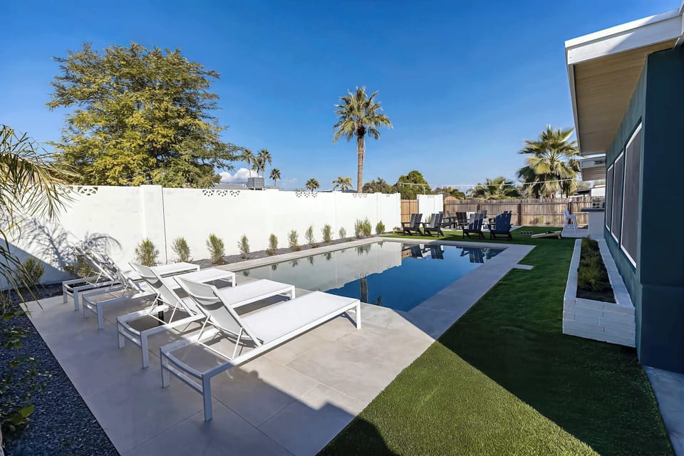 Poolside view