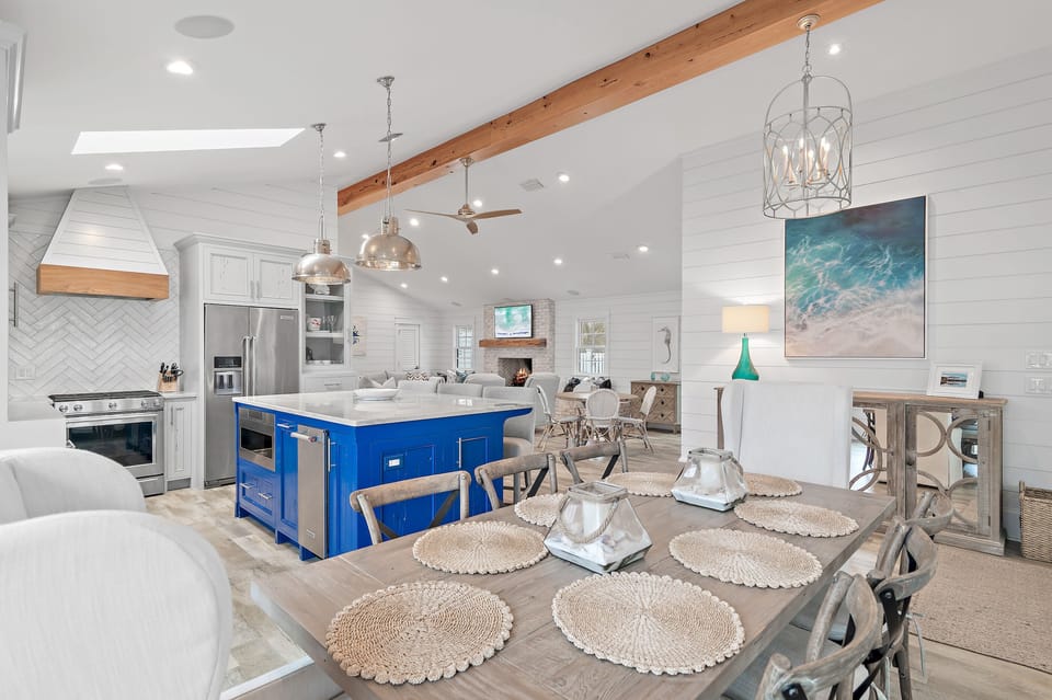 Main house dining table