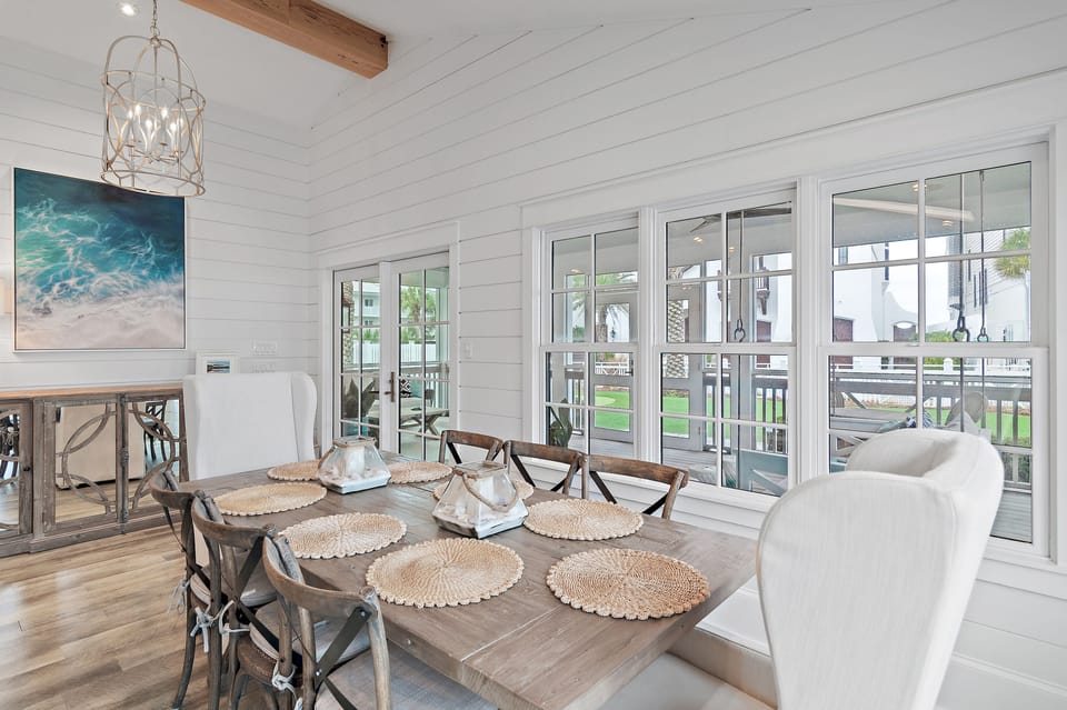 Main house dining table