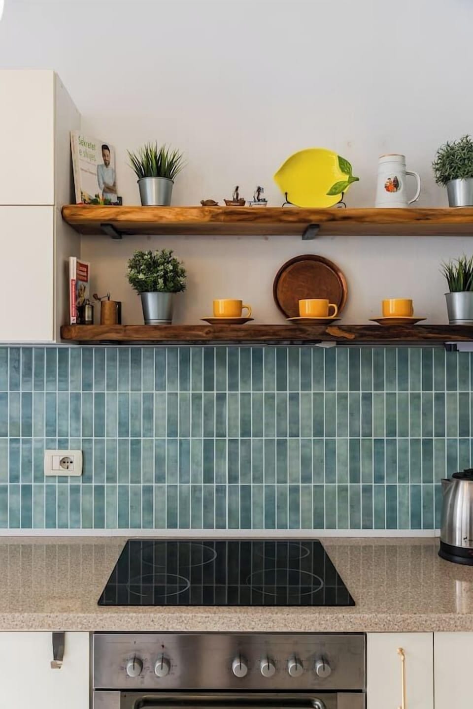 Fully-equipped kitchen details
