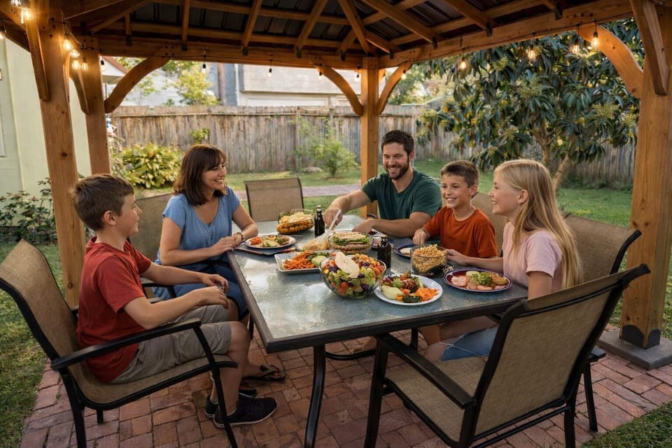 Outdoor dining