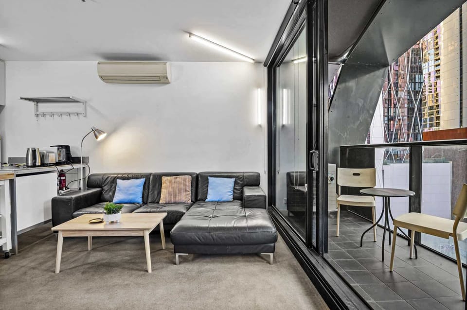 Living Room and Balcony