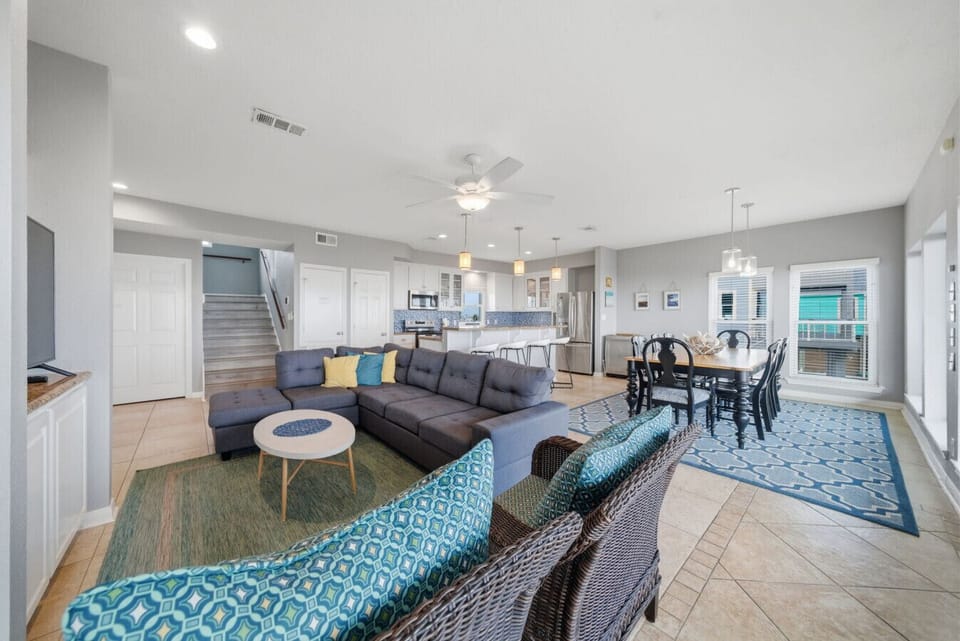 This is the main living and gathering space of the home