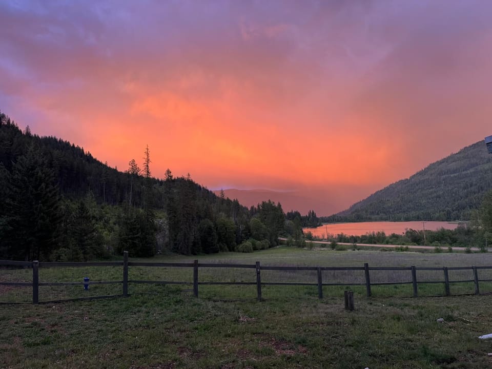 Moody sunsets