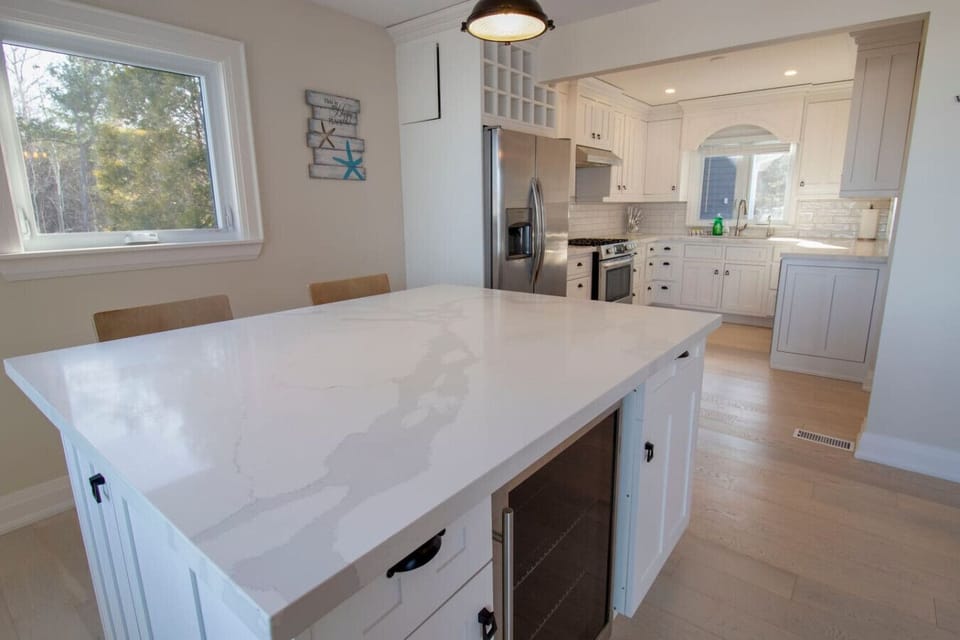 Kitchen and Island