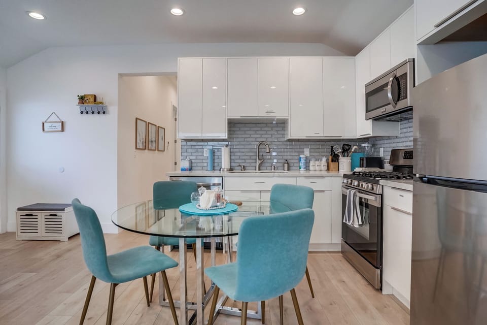 Kitchen and Dining Area