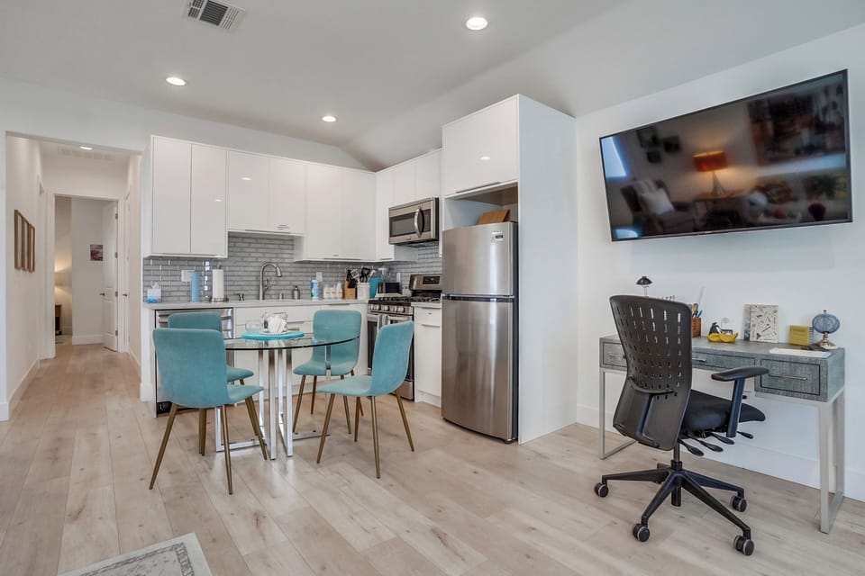 Kitchen/Dining area and work desk