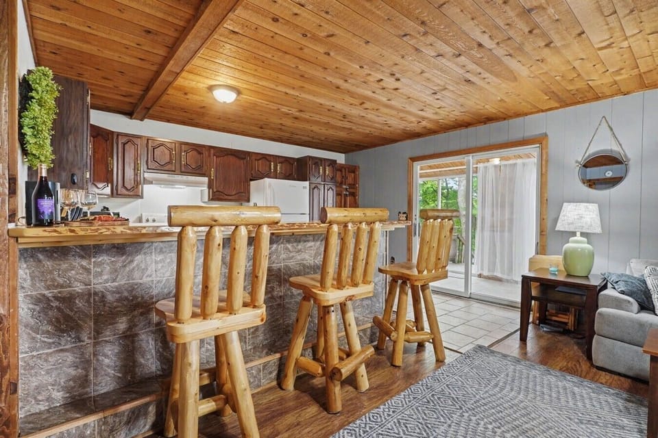 Kitchen | Breakfast Bar | Patio Access
