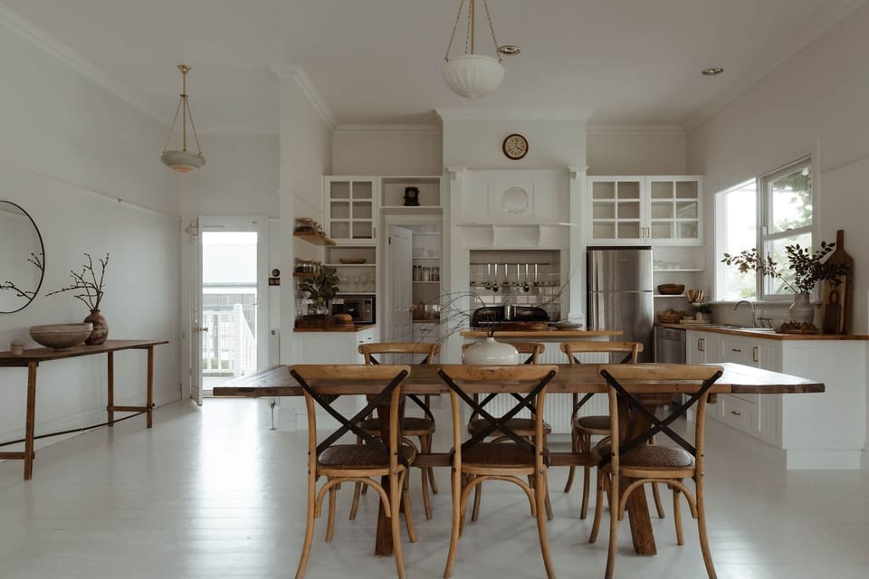 Dining Room And Kitchen
