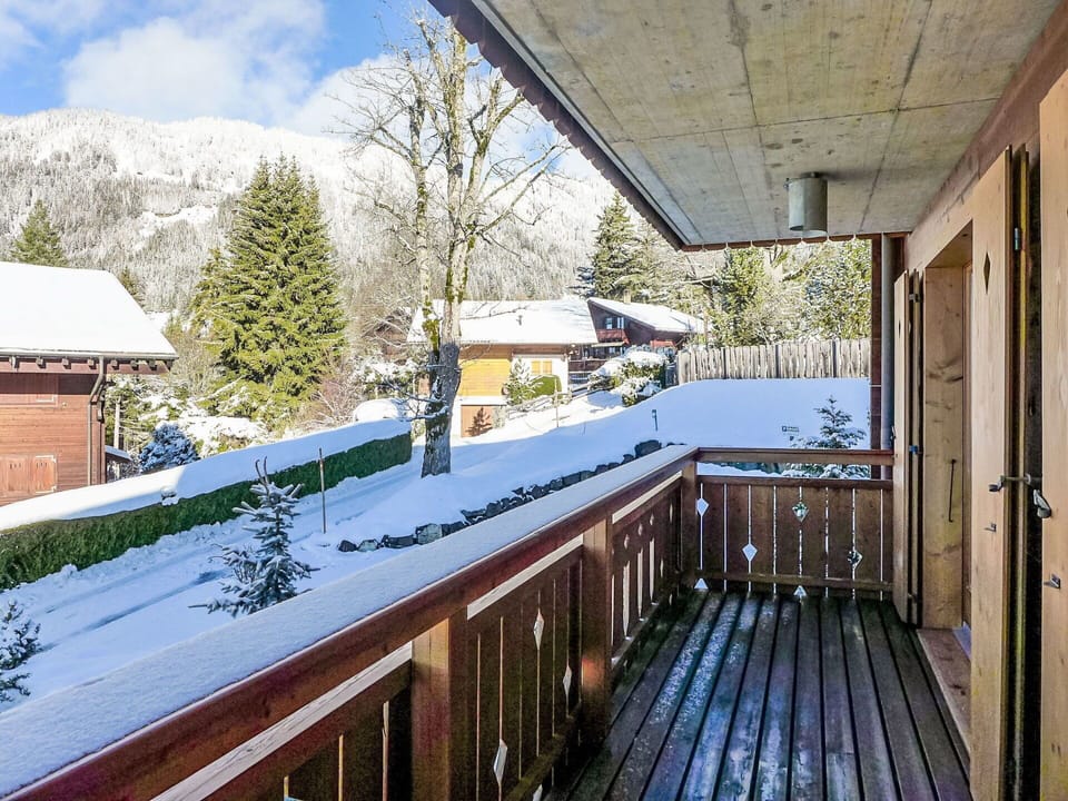 Wood, Snow, Freezing, Winter, Larch, Balcony, Mountain Village, Glacial Landform