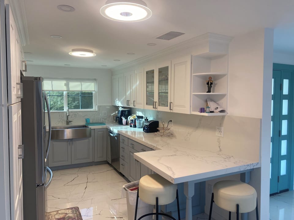 Fully equipped kitchen