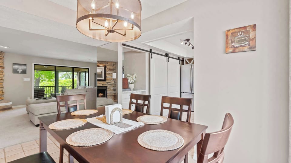 Make mealtime memories together at the dining table, seating 6​