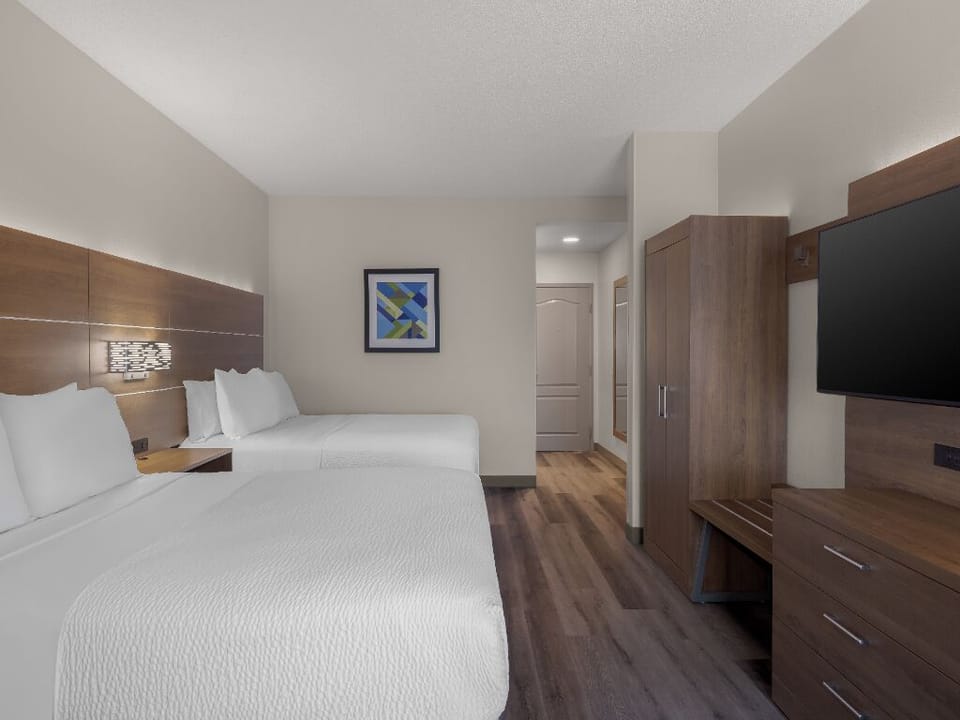 Bedroom. Interior and views may vary based on location and availability.
