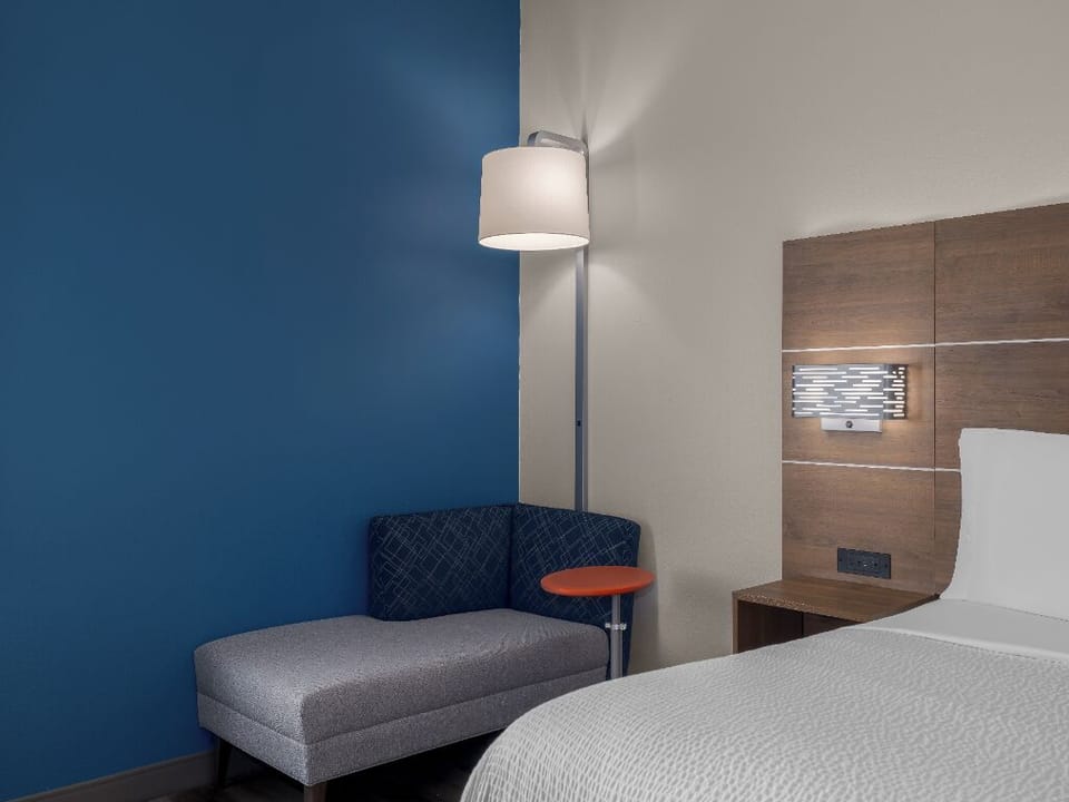 Bedroom. Interior and views may vary based on location and availability.