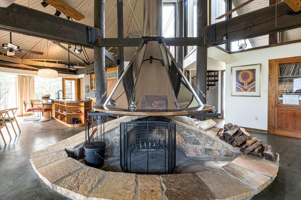 This one-of-a-kind architectural wonder promises to be a blissful retreat.