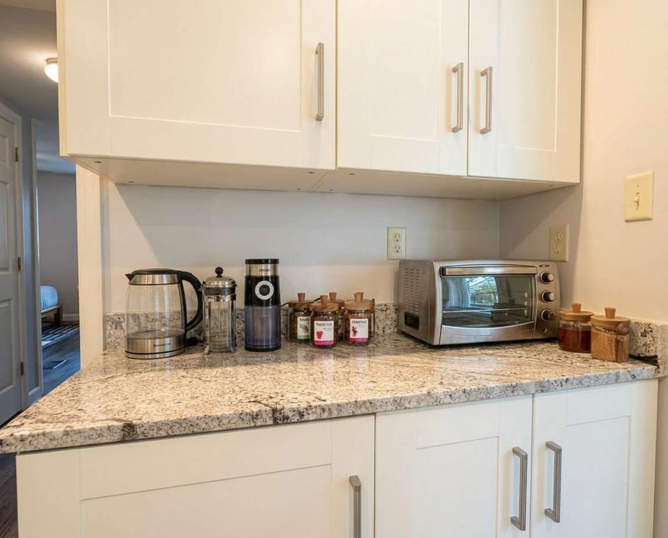Create your own morning ritual with locally roasted coffee, premium loose-leaf teas, and a home designed to help you slow down.