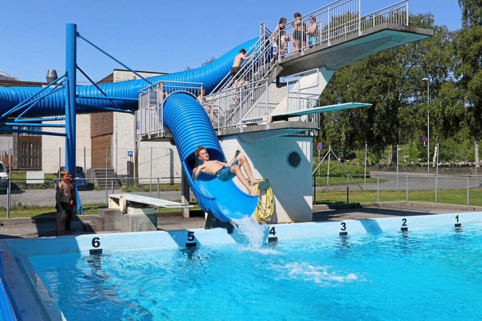 Outdoor waterpark