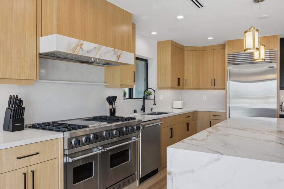 Cook, dine, and feel right at home during your stay.