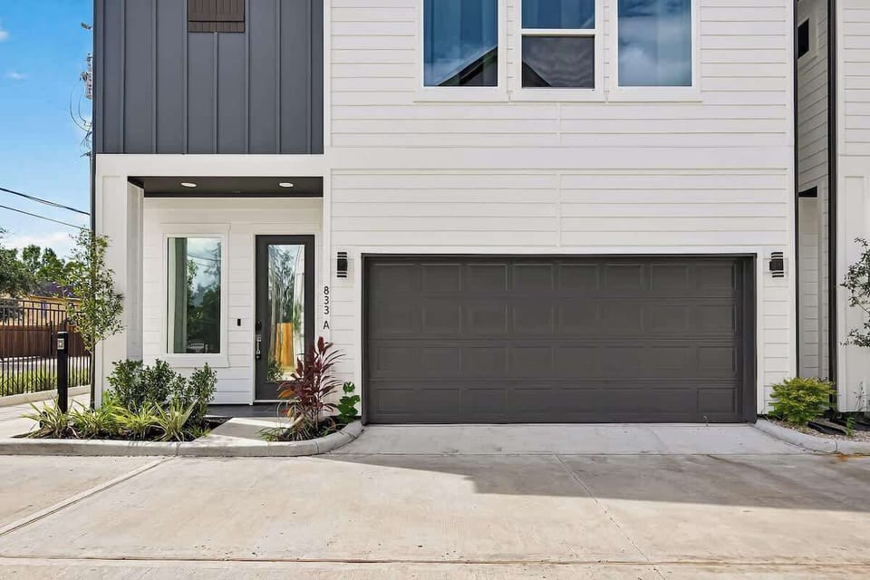 Easy self-check-in with smart lock and secure two-car garage.