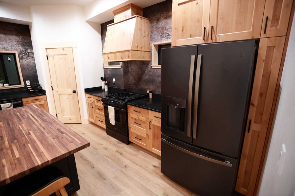 Spacious, fully equipped kitchen for cooking and gathering