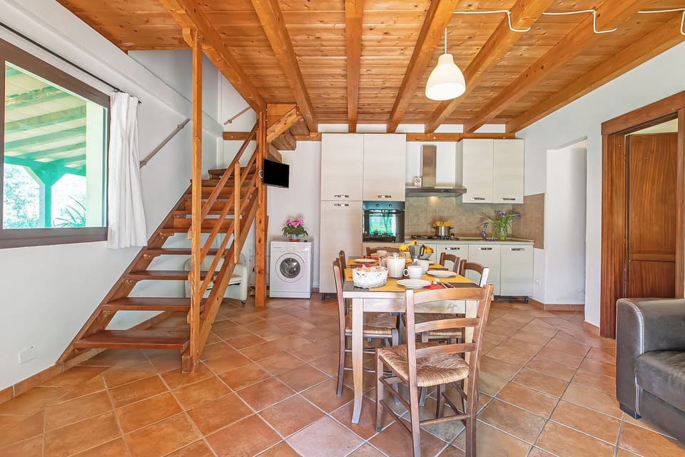 Kitchen and dining area