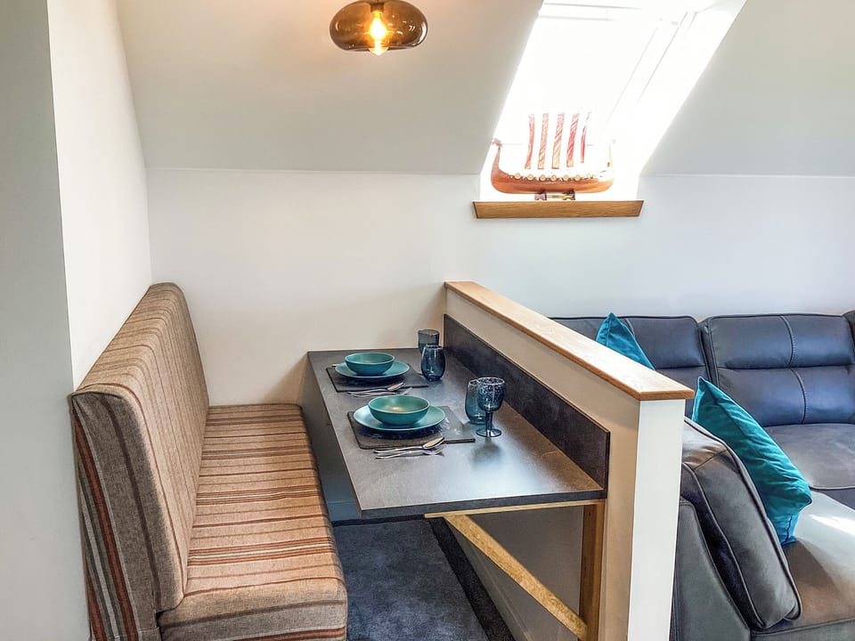 Open plan living space | Sundown Apartment, Thurso