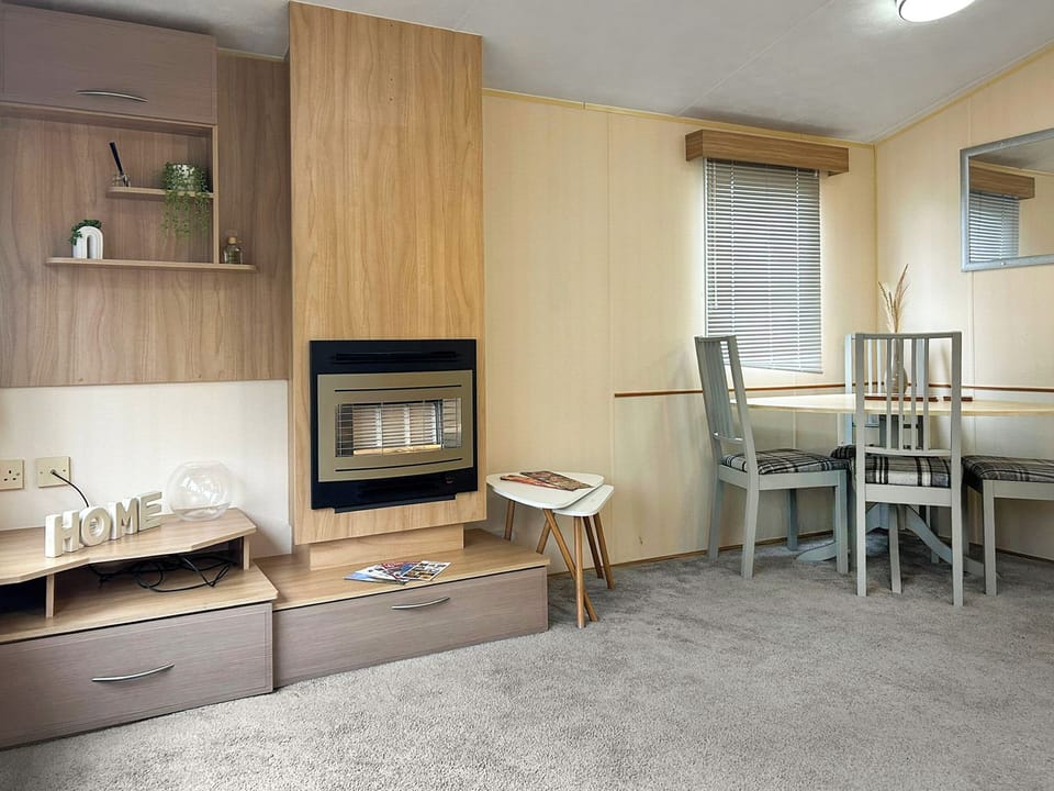 Open plan living space | Rio Holiday Home, Forfar
