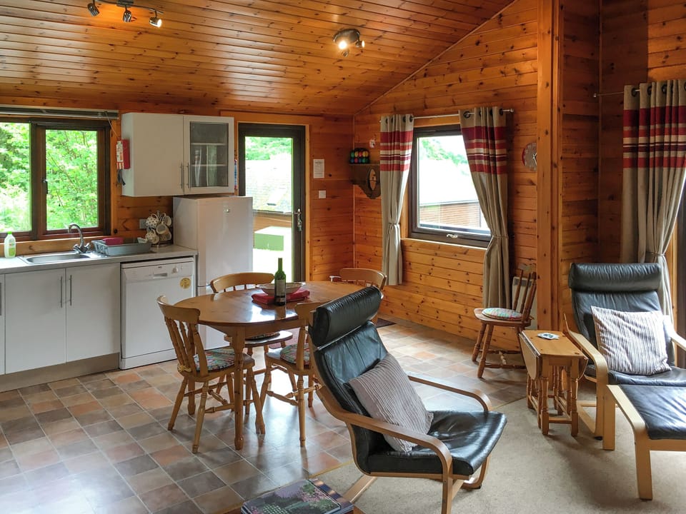 Open plan living space | Birch Lodge - Respole Lodges, Acharacle, near Ardnamurchan