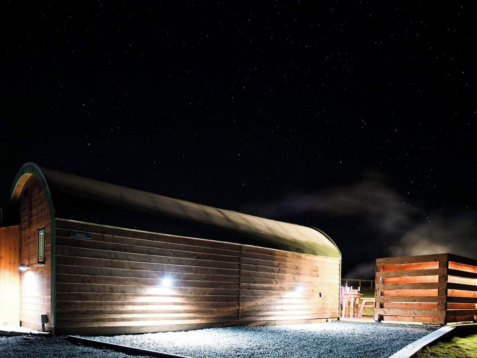 Exterior | Daisy Pod - Barnharrow Holiday Pods, Newton Stewart