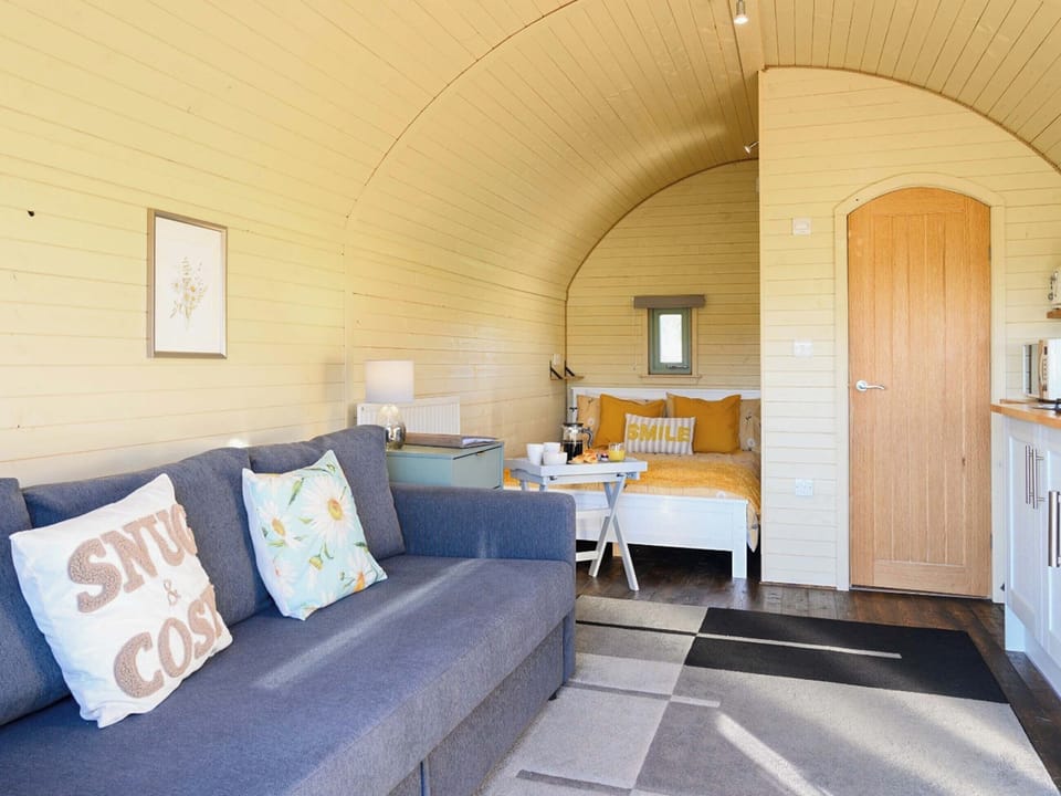 Open plan living space | Daisy Pod - Barnharrow Holiday Pods, Newton Stewart