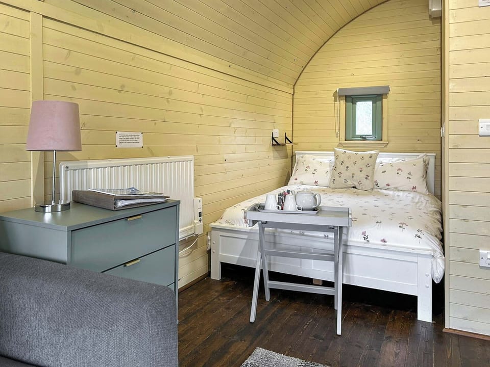 Double bedroom | Rose Pod - Barnharrow Holiday Pods, Newton Stewart